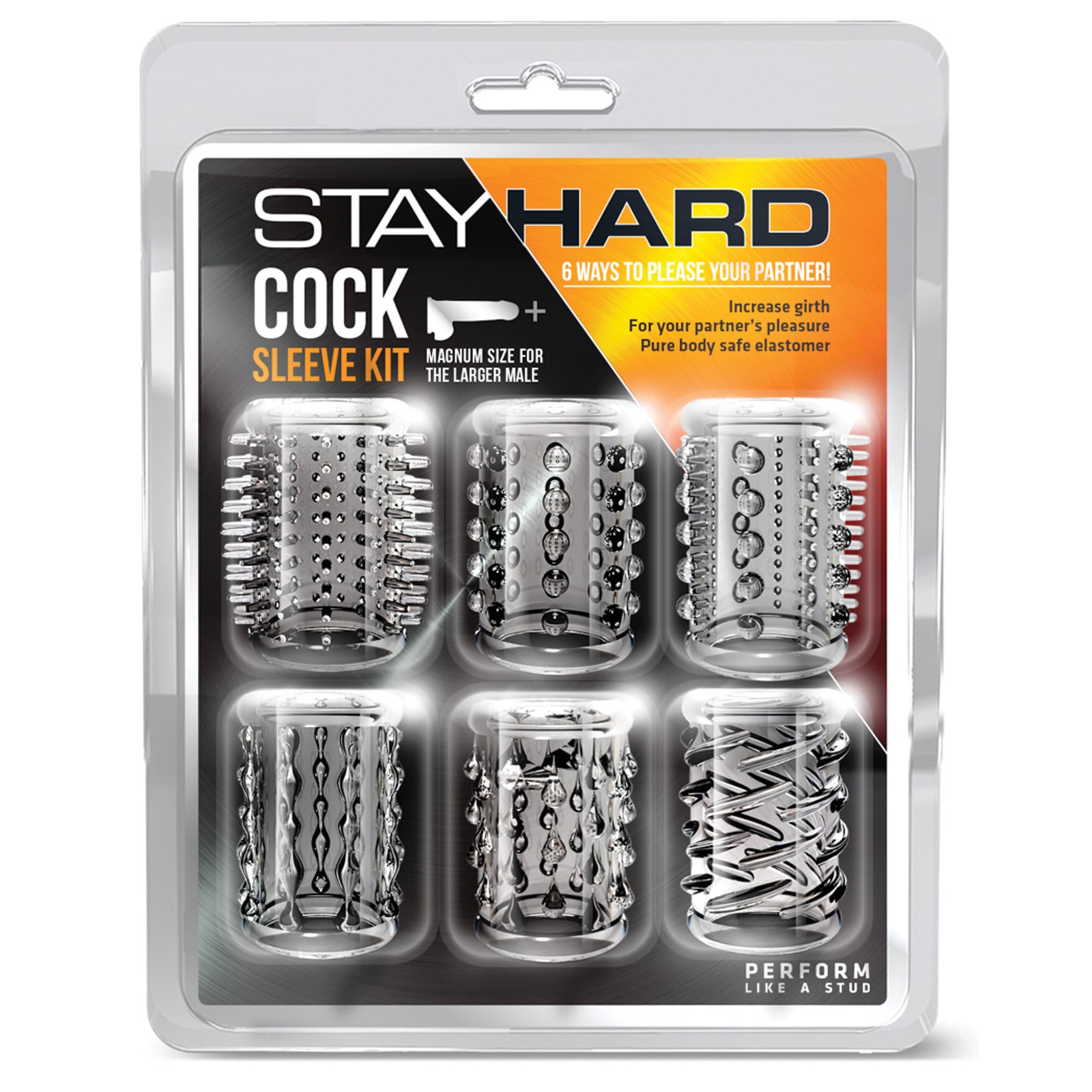 Blush Stay Hard Cock Sleeve Kit for Enhanced Pleasure