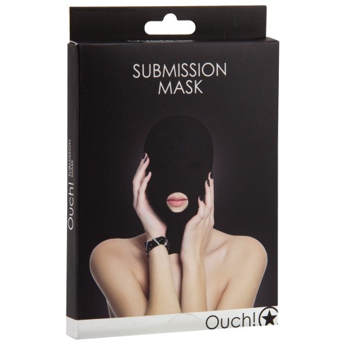 Shots Ouch Submission Mask Black