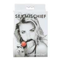 Sex & Mischief Solid Red Ball Gag