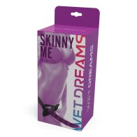 Wet Dreams Skinny Me Strap-On Set - Purple Pleasure