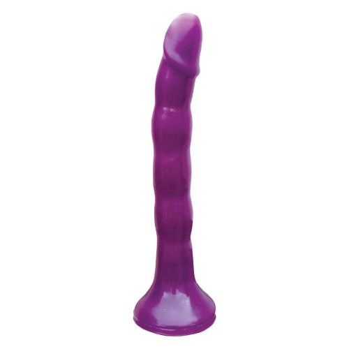 Wet Dreams Skinny Me Strap-On Set - Purple Pleasure