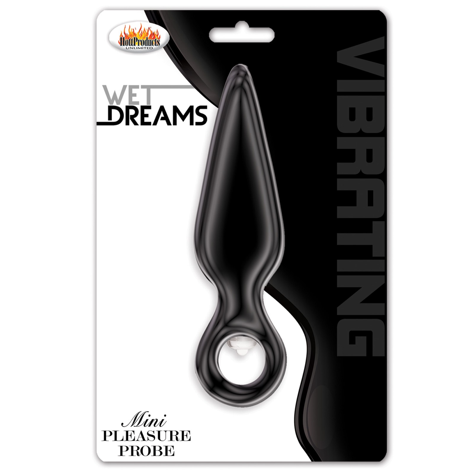 Mini Sonda de Placer Vibrante Wet Dreams Negra