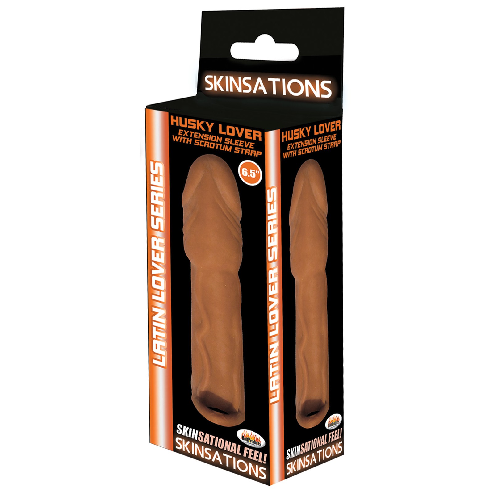 Skinsations Latin Lover Extension Sleeve with Scrotum Strap