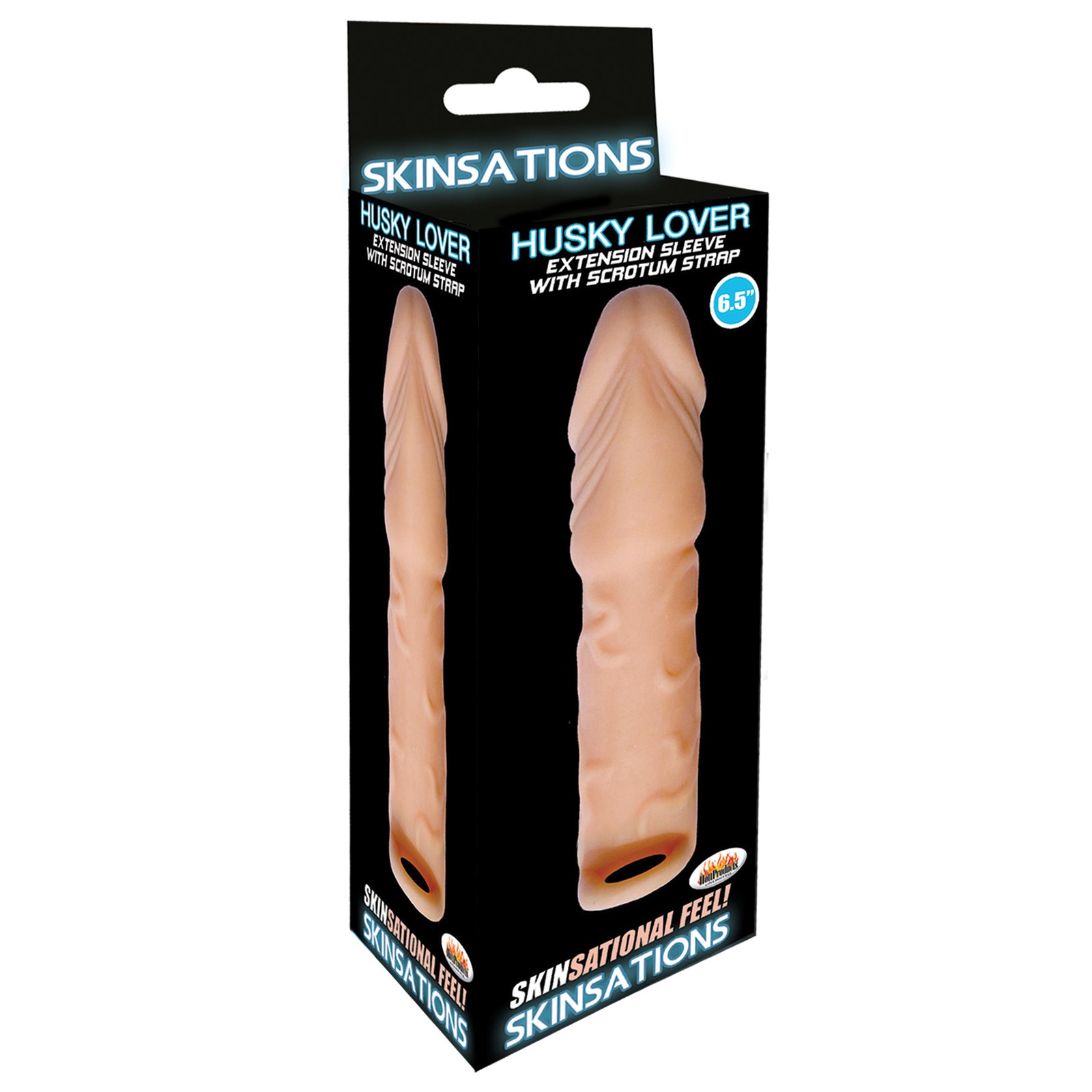 Skinsations Husky Lover Extension Sleeve with Scrotum Strap