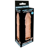 Skinsations Husky Lover Extension Sleeve with Scrotum Strap