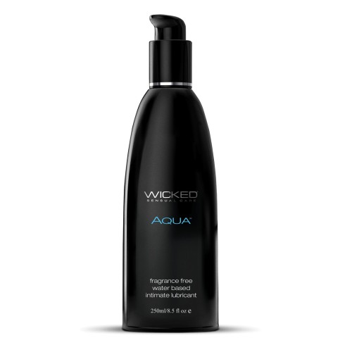 Lubricante a Base de Agua Wicked Aqua para Placer Intenso