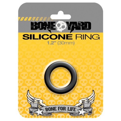 Boneyard 1.2 Silicone Ring Black