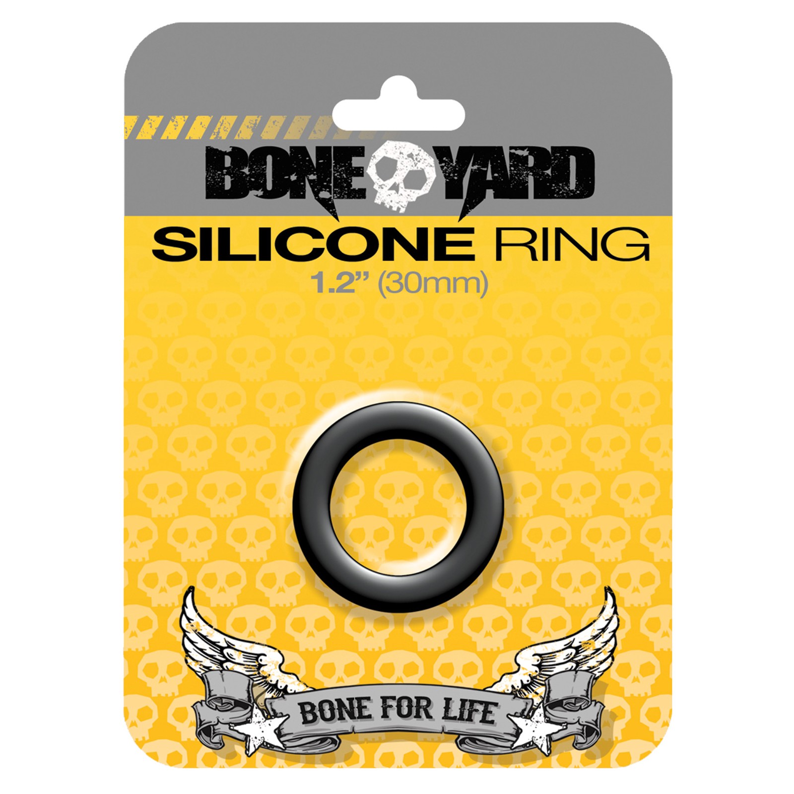 Boneyard 1.2 Silicone Ring Black