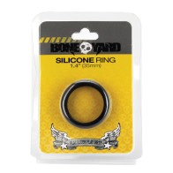 Boneyard 1.4" Silicone Ring - Black