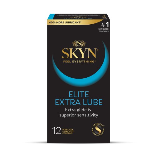 Condones Lifestyles SKYN Elite Extra Lubricados Caja de 12