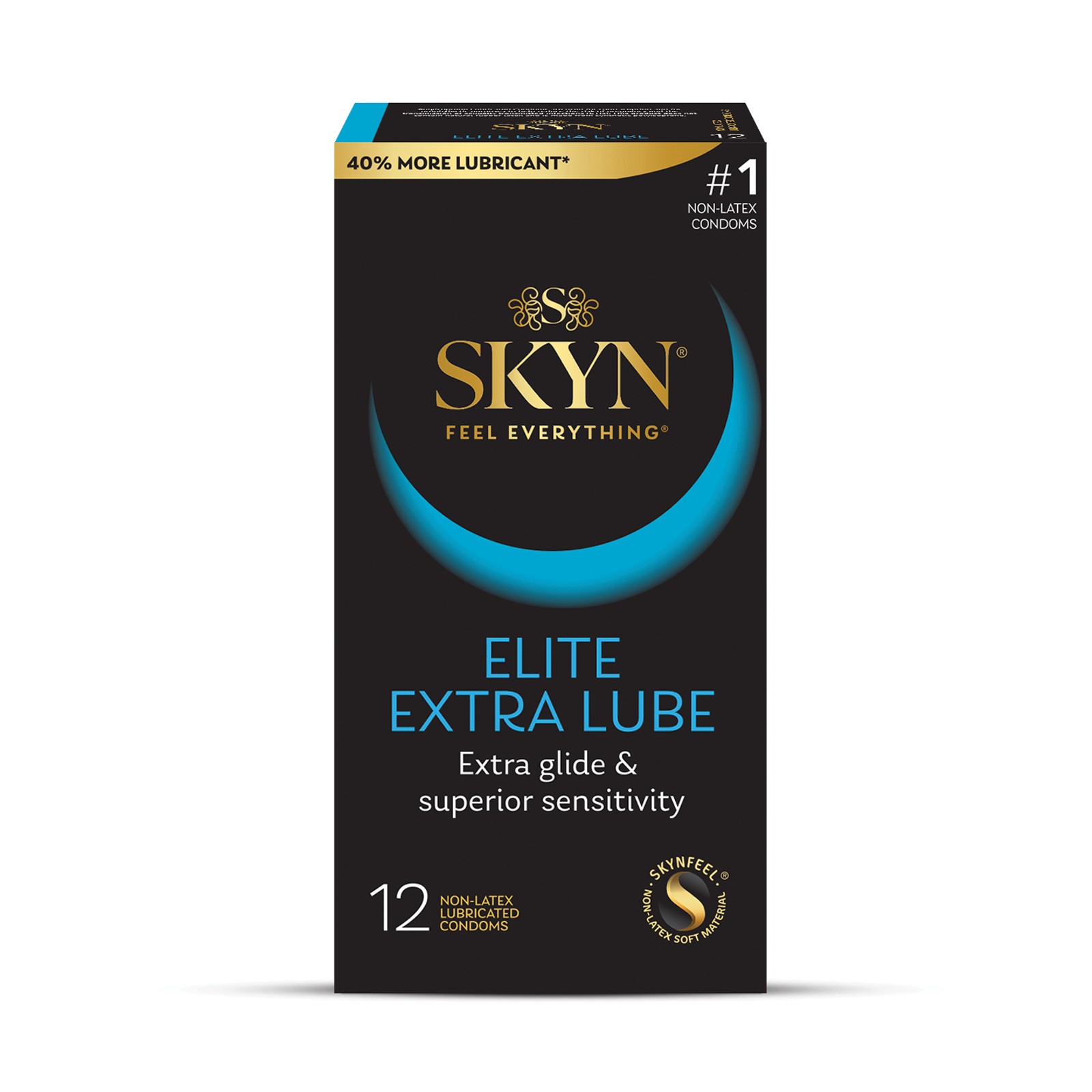 Condones Lifestyles SKYN Elite Extra Lubricados Caja de 12