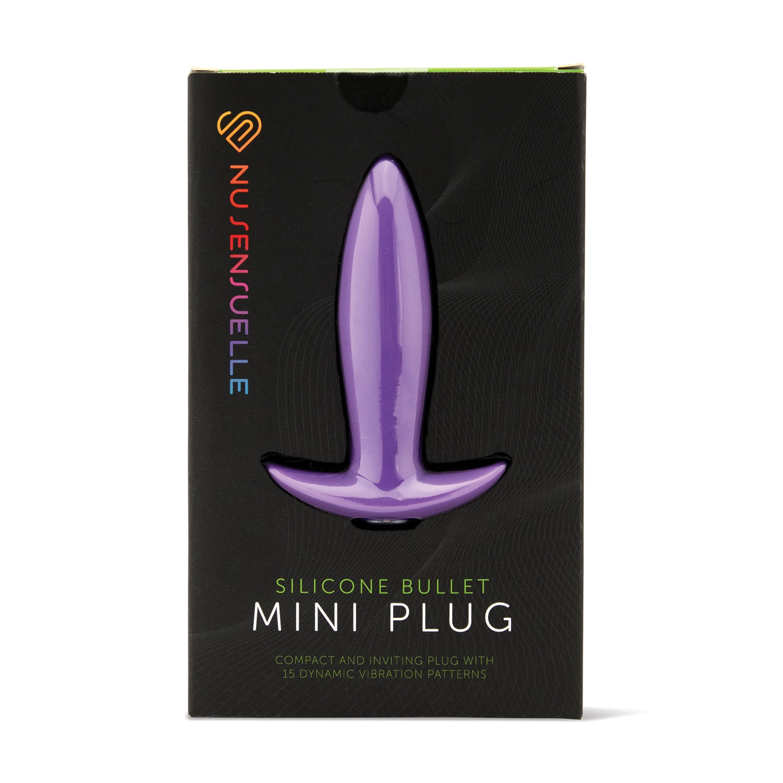 Nu Sensuelle Mini Butt Plug Purple Rechargeable