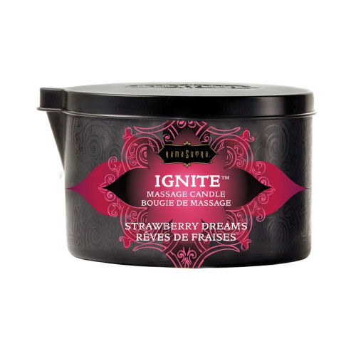 Kama Sutra Ignite Strawberry Dreams Candle