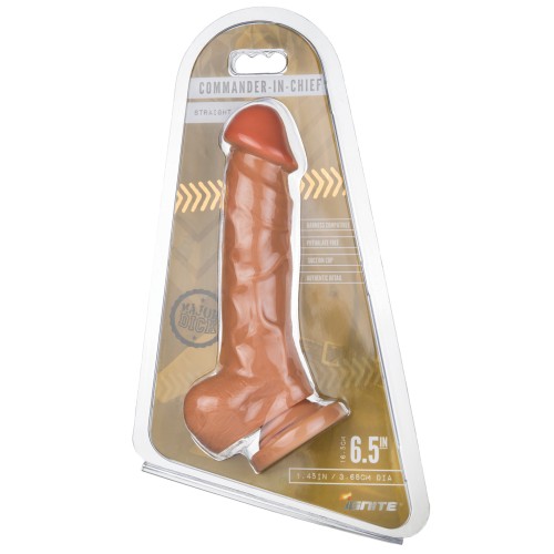 Major Dick Straight with Balls Dildo