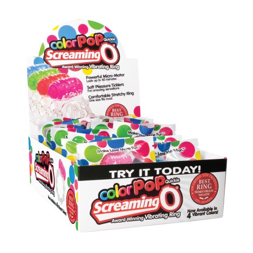 Screaming O Color Pop Quickie Anillos Caja de 24