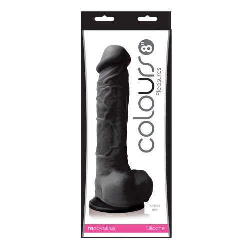 Colours Pleasures 8-Inch Dildo with Suction Cup