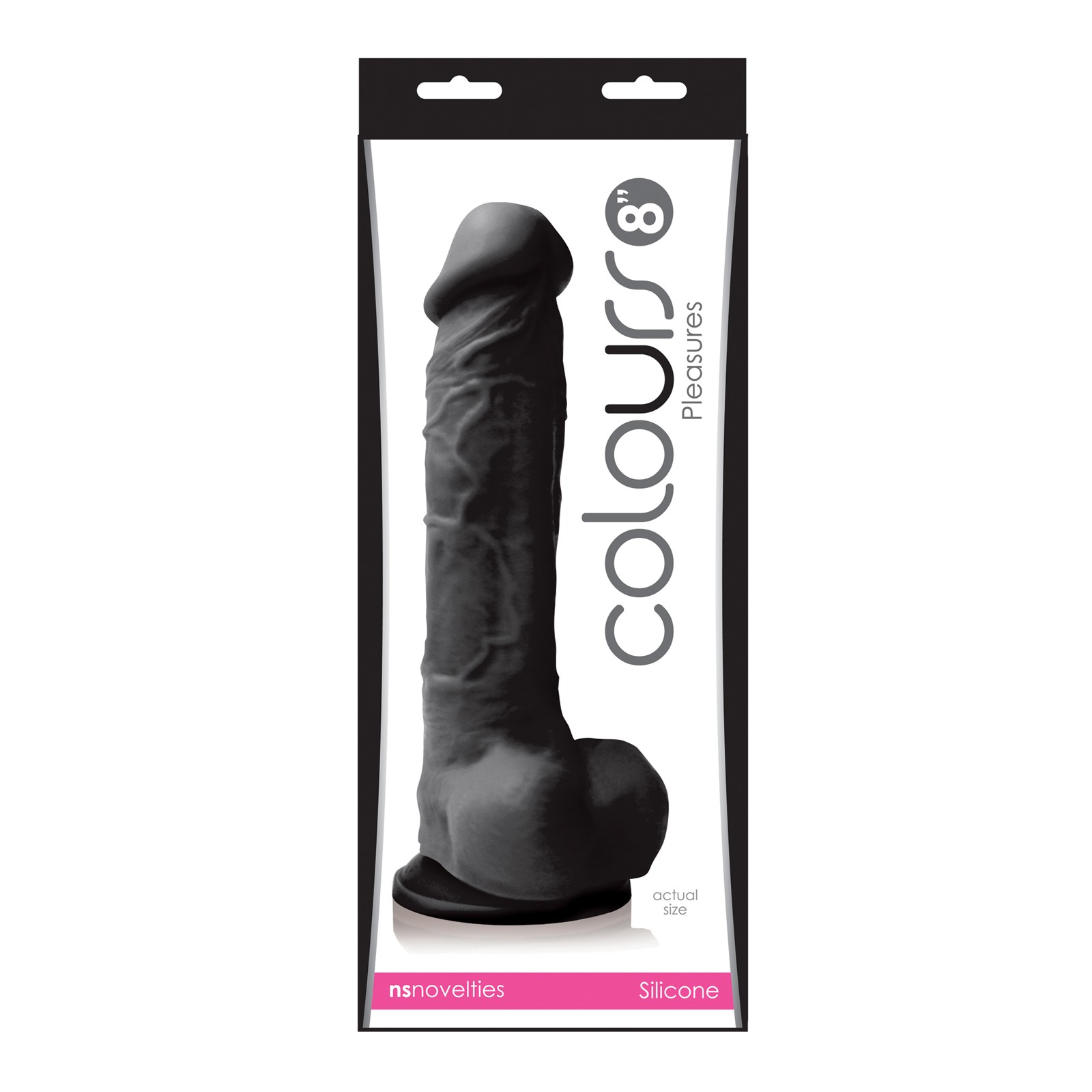 Colours Pleasures 8-Inch Dildo with Suction Cup