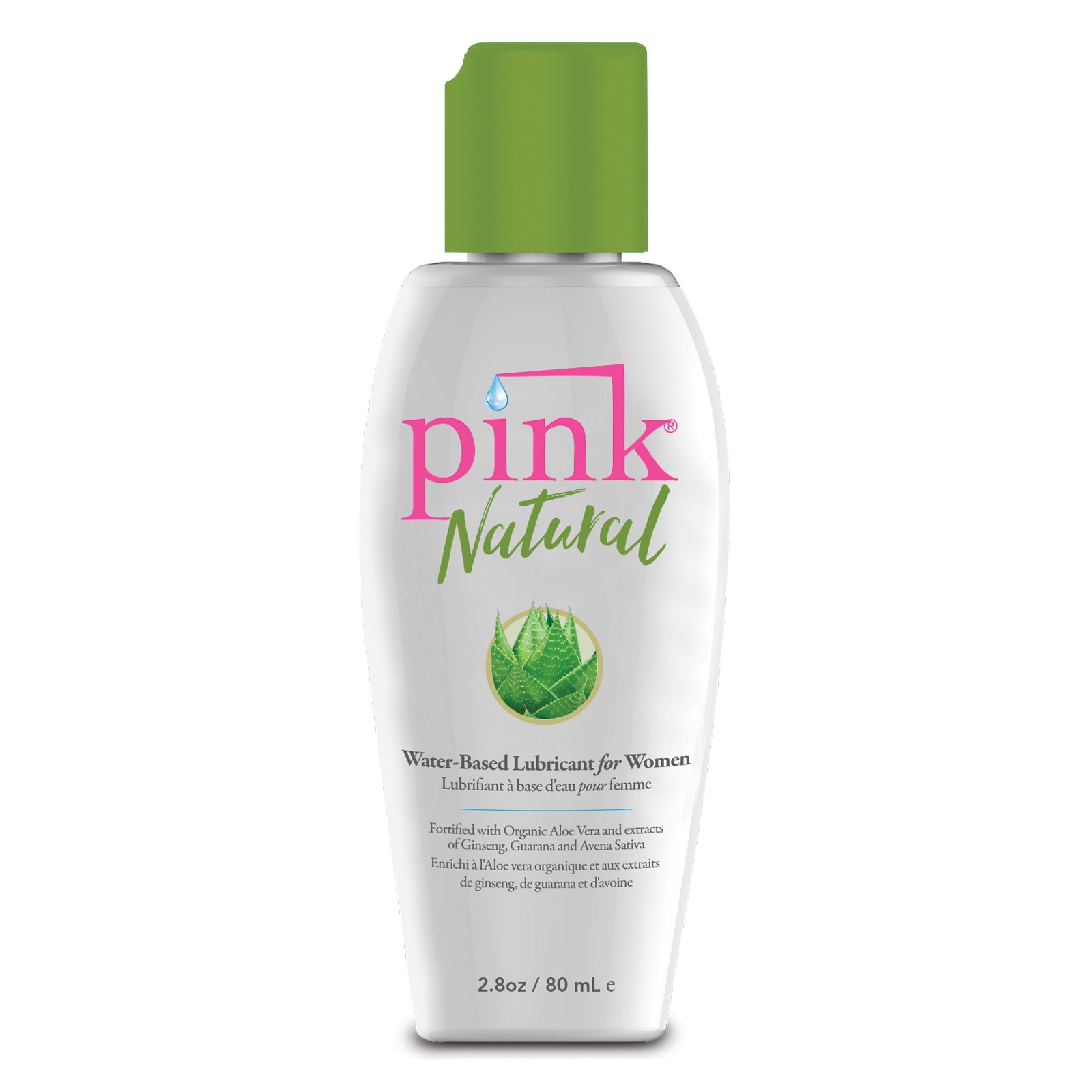 Pink Natural Water Based Lubricant