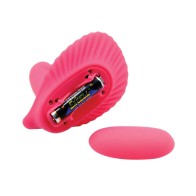 Fancy Remote Control G-spot Clamshell 30 Functions Fuchsia