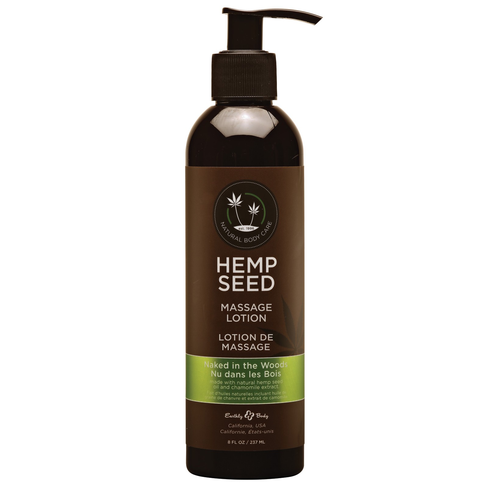 Earthly Body Hemp Seed Massage Lotion 8 oz