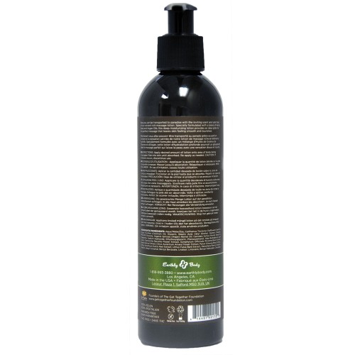 Earthly Body Hemp Seed Massage Lotion 8 oz