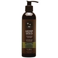 Earthly Body Hemp Seed Massage Lotion - 8 oz Guavalava