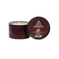 Earthly Body Suntouched Hemp Candle - 6 oz Round Tin