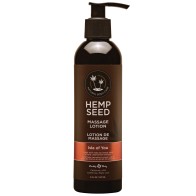 Earthly Body Hemp Seed Massage Lotion - Isle of You