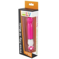 GigaLuv Versa-Tilly Vibrador Rosa 10 Modos