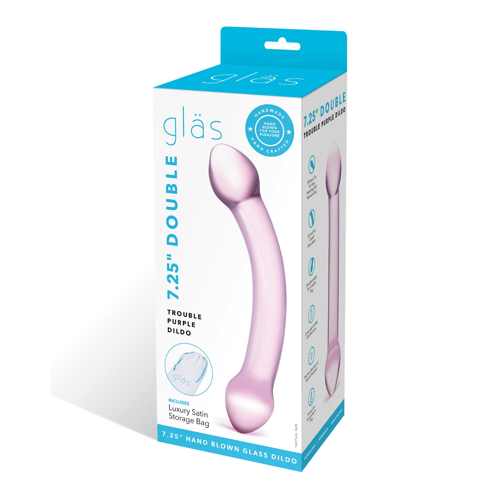 Dildo de Vidrio Double Trouble