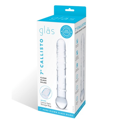 Glas Callisto Clear Glass Dildo