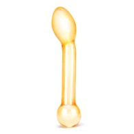 Compra el Deslizante Anal Honey Dripper de Vidrio - Juguete de Placer Definitivo