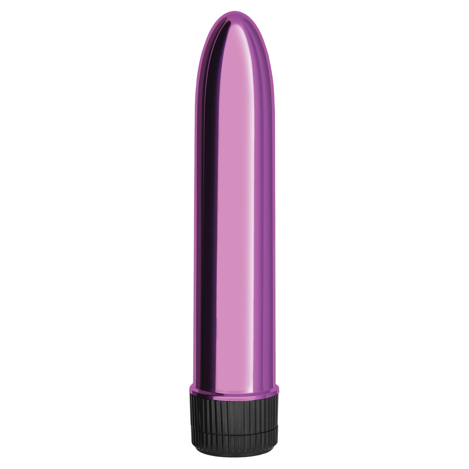 Vibrador Chrome Classics de 5" en Rosa para Placer Intenso