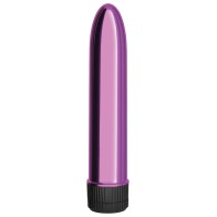 Vibrador Chrome Classics de 5" en Rosa para Placer Intenso