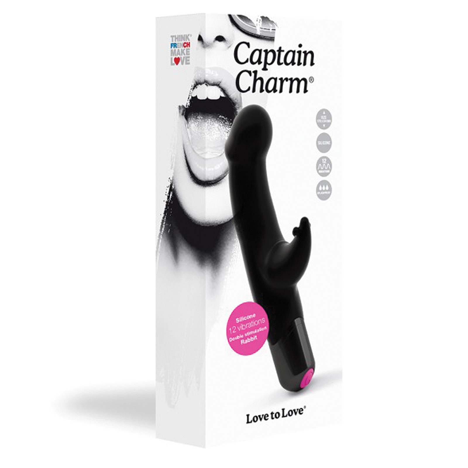 Vibrador Conejito Captain Charm