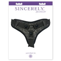 Sincerely Lace Strap-On for Empowered Intimacy