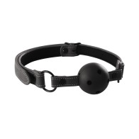 Ball Gag de Bondage Renegade Negro