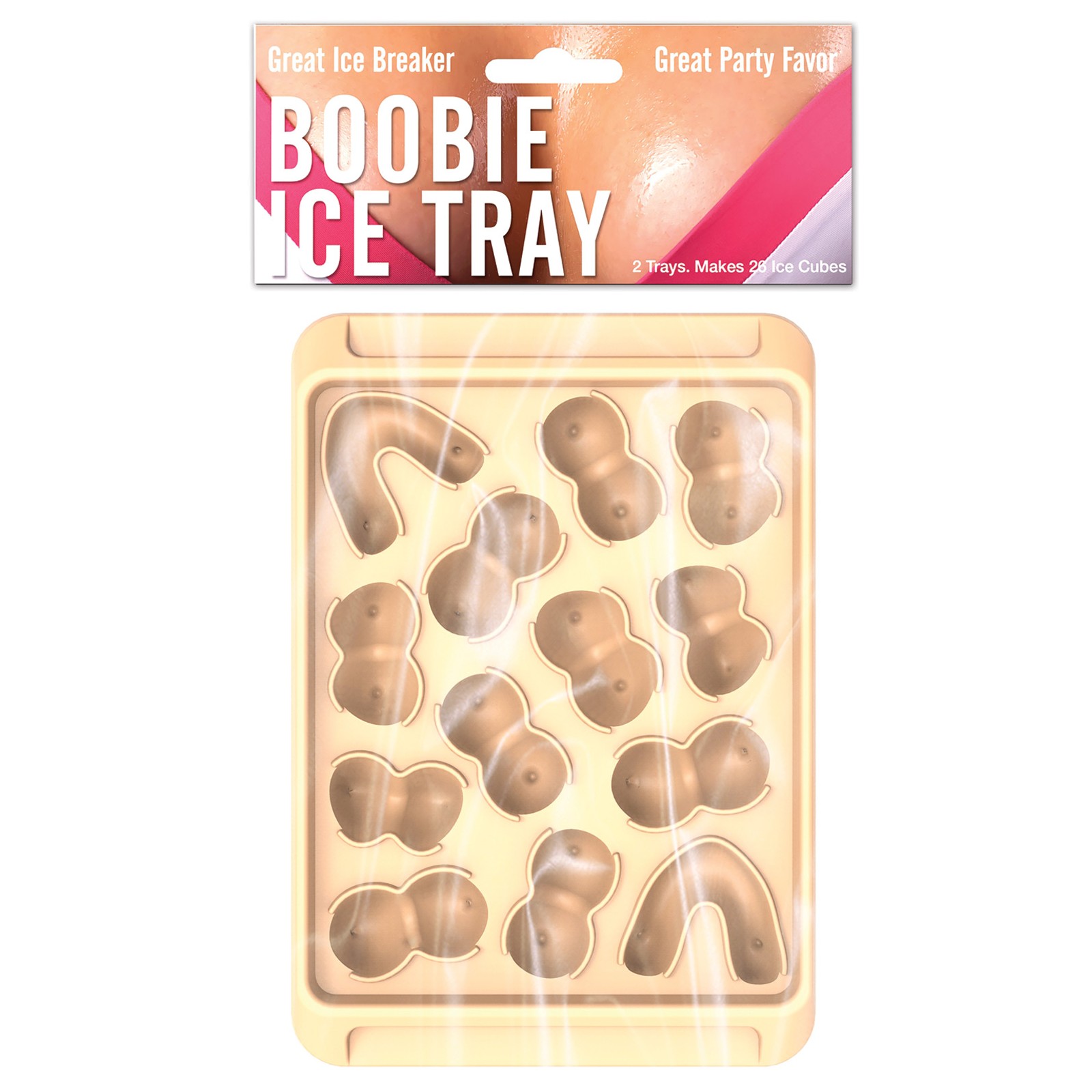 Bandeja de Hielo Boobie Pack de 2