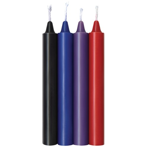 Passion Tones Warm Drip Candles Pack of 4