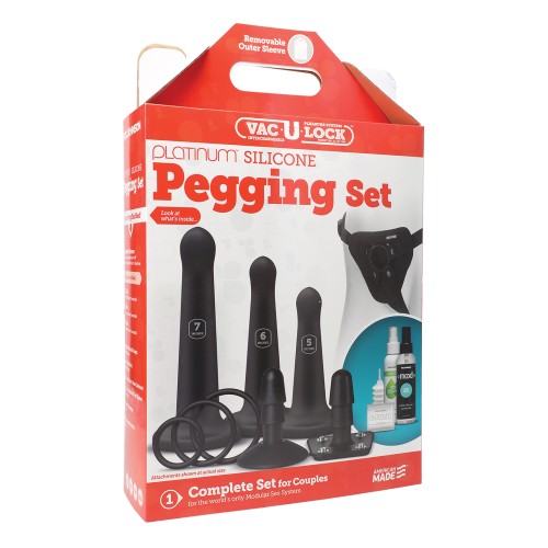 Vac-U-Lock Pegging Set for Ultimate Pleasure