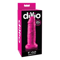 Dillio 6" Chub American-Made Rubber Toy