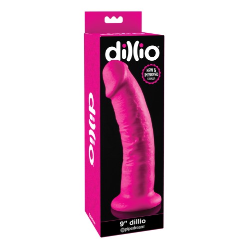 Dillio 9 Inch Pink Dildo for Ultimate Satisfaction