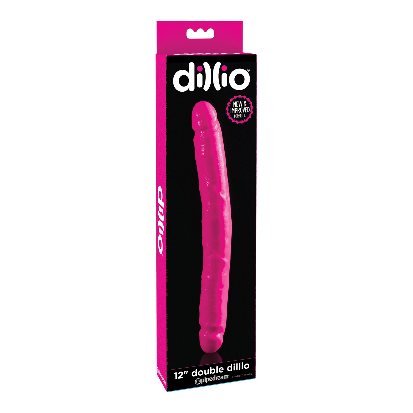 Dillio Double Dillio 12" Pink - Quality Dildo