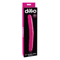 Dillio Double Dillio 12" Pink - Quality Dildo