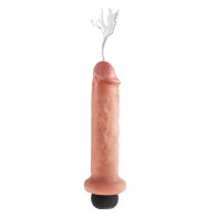 Realistic King Cock 7" Squirting Dildo for Cum-Play