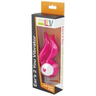 GigaLuv Ears 2 You Pink Vibrator 7 Functions