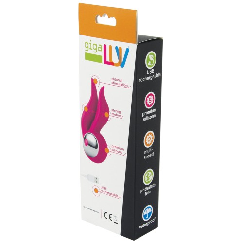 GigaLuv Ears 2 You Pink Vibrator 7 Functions