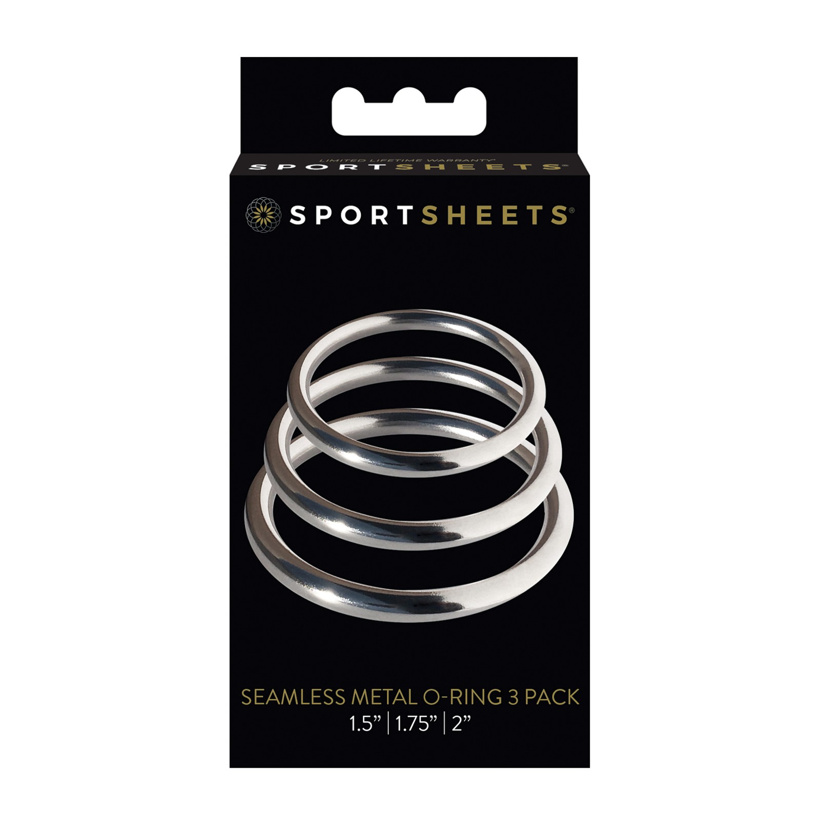 Set de 3 Anillos de Metal O de Sportsheets