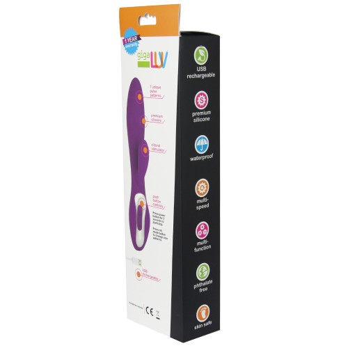 GigaLuv Vega Duplex Vibrator - Purple