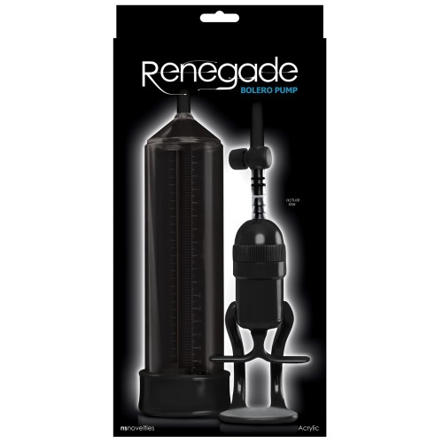 Renegade Bolero Penis Pump Black